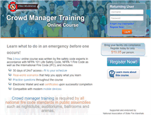 Tablet Screenshot of crowdmanagers.com